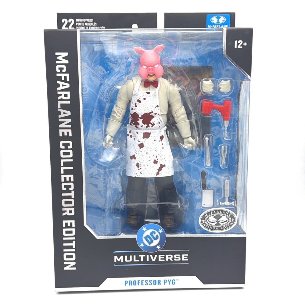 McFarlane DC Multiverse Professor Pyg Platinum Edition 7" Figure NIB